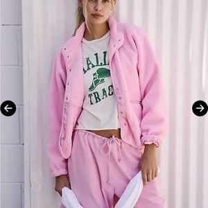 Free people Hit The Slope Fleece Prism Pink XS